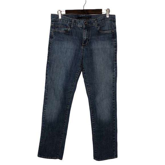 Calvin Klein Dark Wash Mid Rise Skinny Jeans 10 - Picture 1 of 6